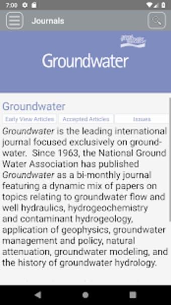 Groundwater App0