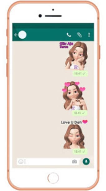 Sticker Cewek Seksi dan Lucu - WAStickerApps0