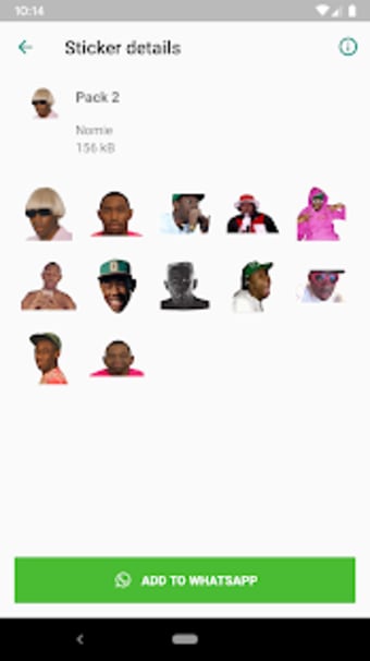 Tyler The Creator Sticker Pack2