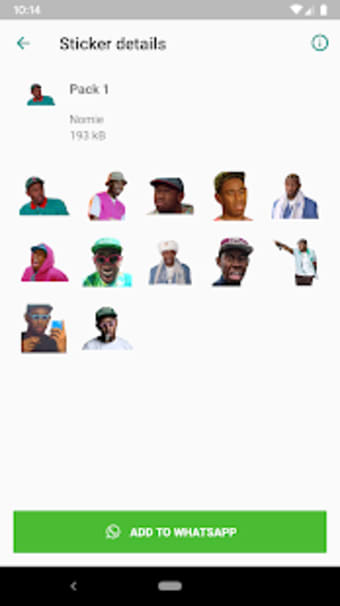 Tyler The Creator Sticker Pack1