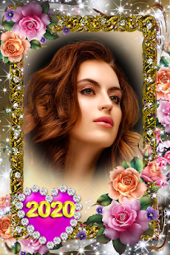 Happy New Year Photo Frame 20201