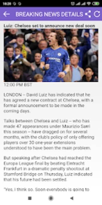 Breaking News for Chelsea Pro3