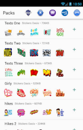 Adult Text Stickers For WAStickerApps1