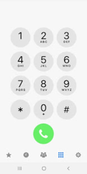 Dialer IOS13 style2