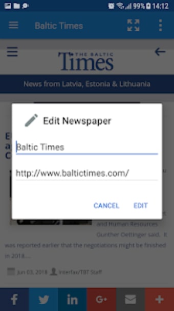 Latvia Newspapers0
