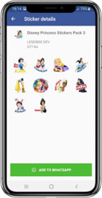 Princess Stickers for Whatsapp - WAStickerApps0