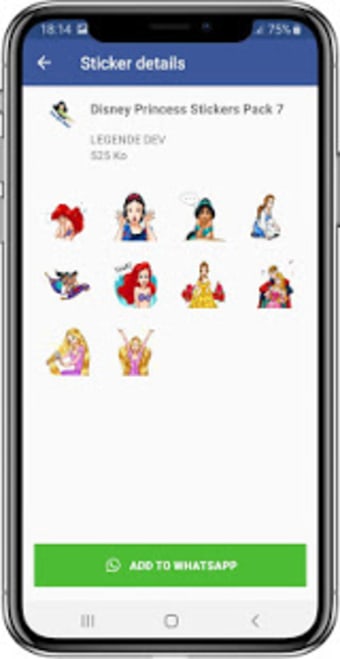 Princess Stickers for Whatsapp - WAStickerApps1