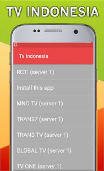 TV Indonesia : Semua Saluran Langsung TV Indonesia2