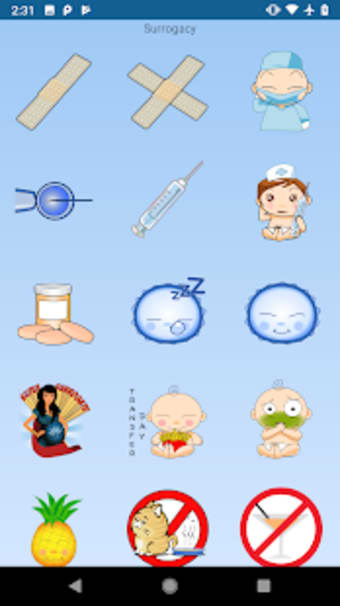 Surrogacy  Egg Donation Emojis3