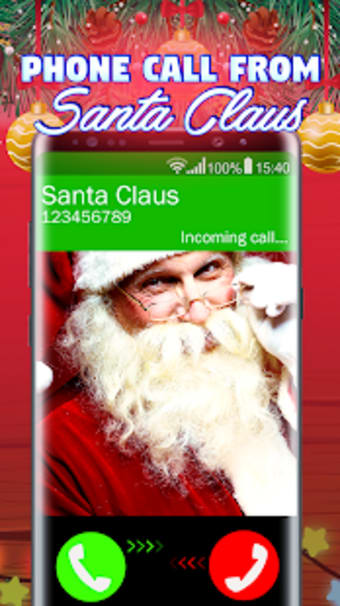 Answer call from Santa Claus (prank)1