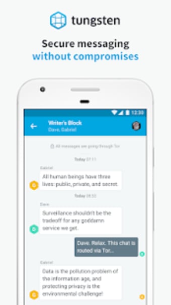 Tungsten - Secure Messenger1