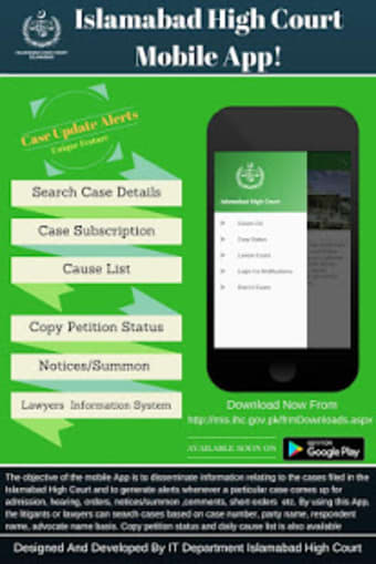 Islamabad High Court (Case App)0