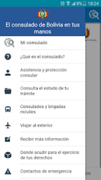 El consulado de Bolivia en tus manos0