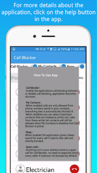 Call Blocker - Available for known Block Unknowns.1