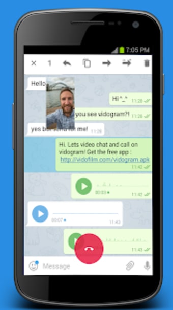 Messenger Telegram Free SMS & Free Calling2