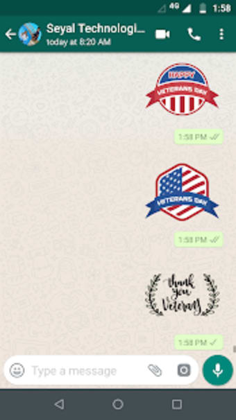 Veterans Day Stickers for WhatsApp3