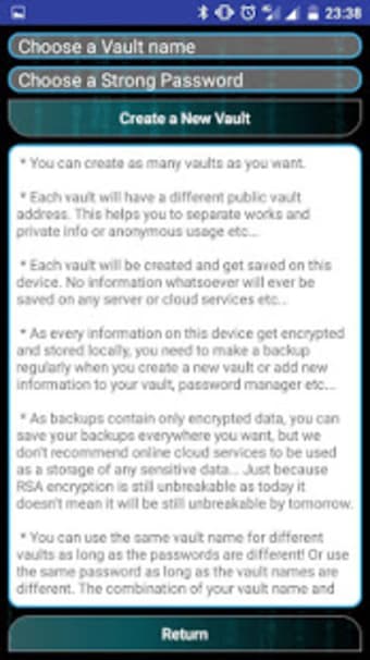 DigiSafeGuard Encrypted Vault1