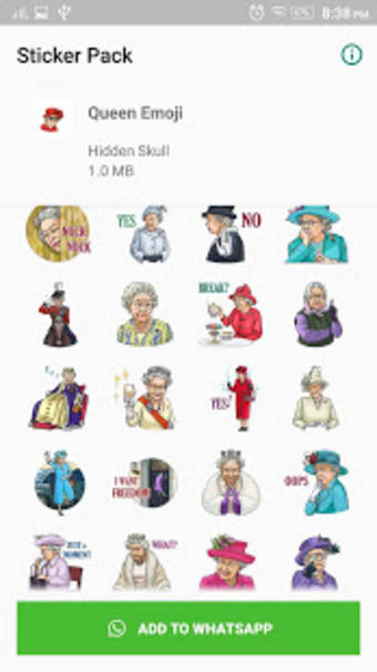 Queen Sticker for WhatsApp1