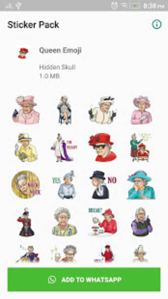 Queen Sticker for WhatsApp0