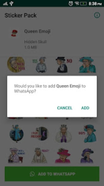 Queen Sticker for WhatsApp3