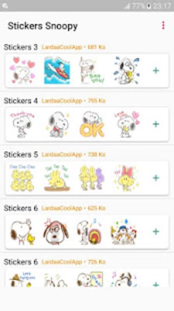 Stickers For Snooopy -WAStickerApps1