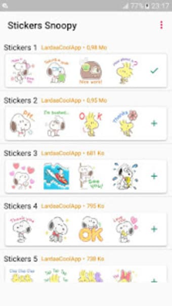 Stickers For Snooopy -WAStickerApps3