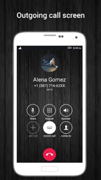 HD Phone 7 Black Caller Screen2