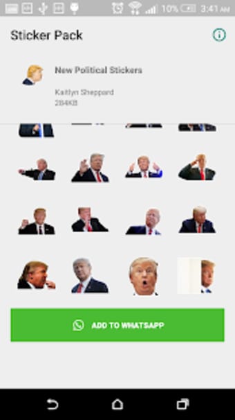 Dump Trump Stickers For Whatsapp2