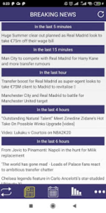 Transfer News for Real Madrid Pro2