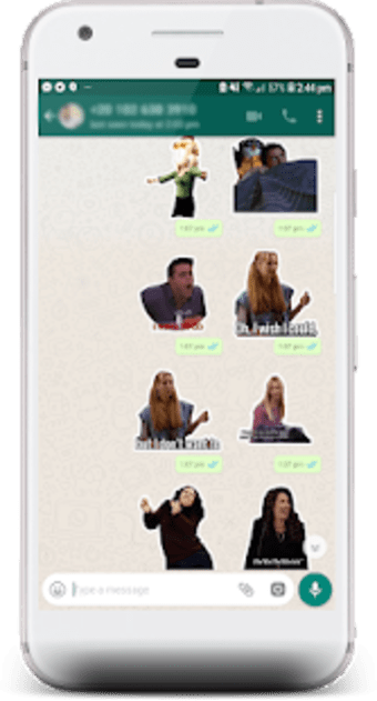 Friends TV Show Stickers for WhatsApp0