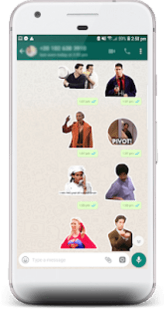 Friends TV Show Stickers for WhatsApp2