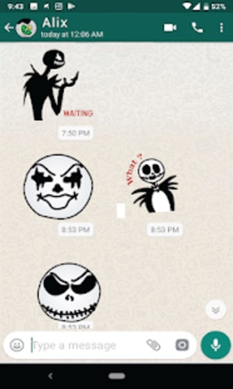 Nightmare Horror Sticker Meme for WhatsApp3