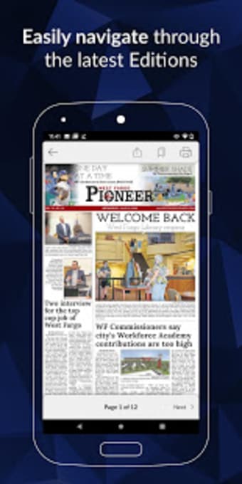 West Fargo Pioneer E-paper2