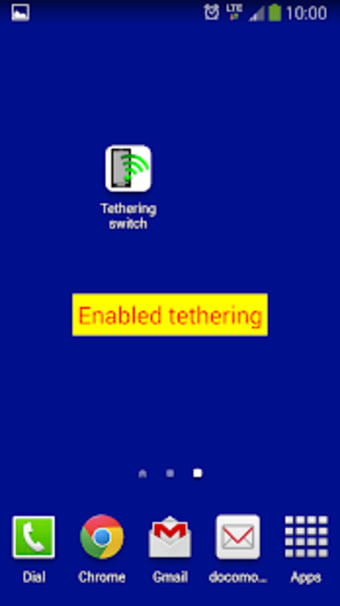 Tethering switch2