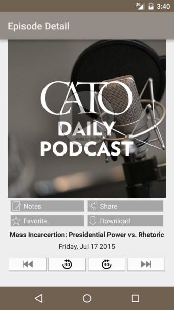 Cato Daily Podcast0