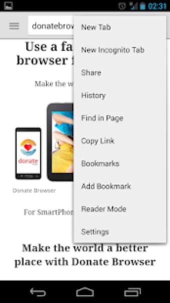 Donate Browser2