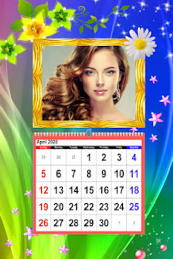 Calendar Photo Frame 20201