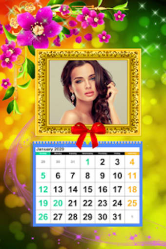 Calendar Photo Frame 20203