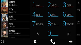 exDialer Black ICS Theme1