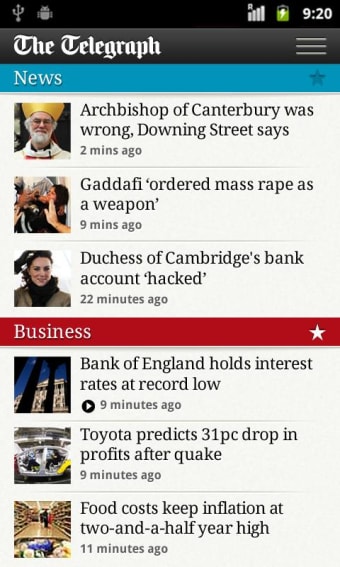 The Telegraph: UK News App0