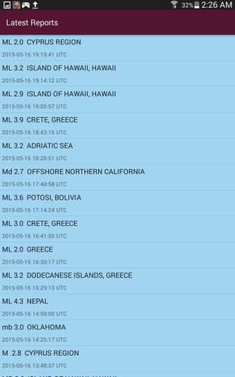 Earthquake Info1