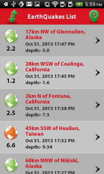 Earthquake Info5