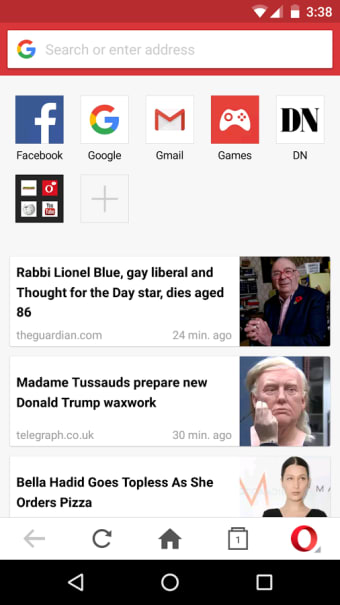 Opera Mini - fast web browser0