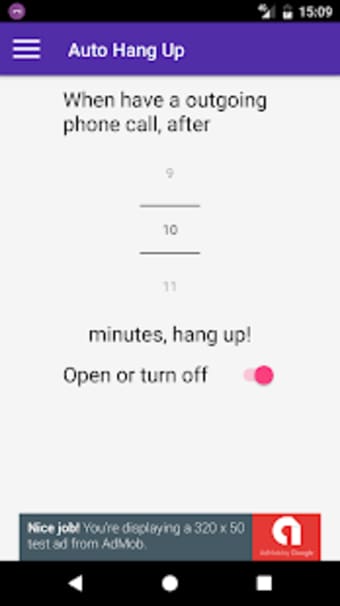 Auto Hang Up w Call Timer2