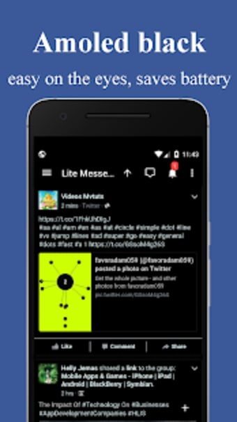 Mini Messenger for Facebook1