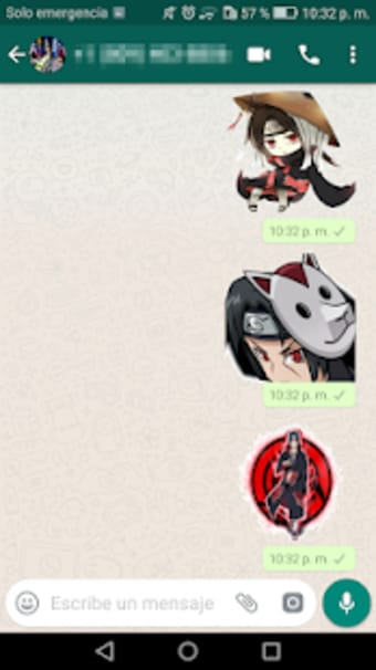 Anime Stickers itachi for WhatsApp -WAStickerApps1