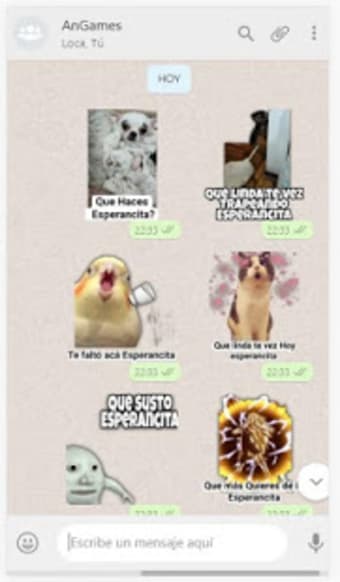 Esperancita Stickers WastickerApps3