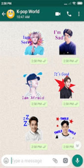 EXO  KPOP Meme Whatsapp Stickers WAStickerApps0