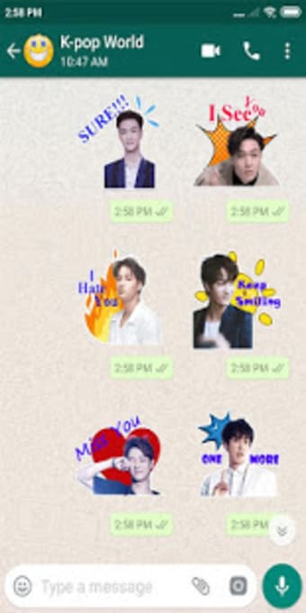 EXO  KPOP Meme Whatsapp Stickers WAStickerApps3