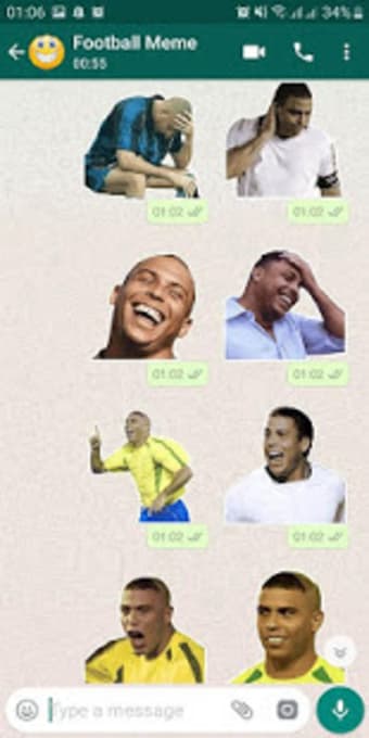 Funny Football Meme Sticker for Whatsapp2